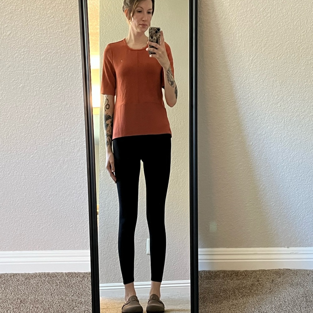 Ann Taylor Terracotta Top